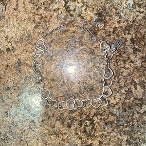 James Avery Connected hearts bracelet size Medium